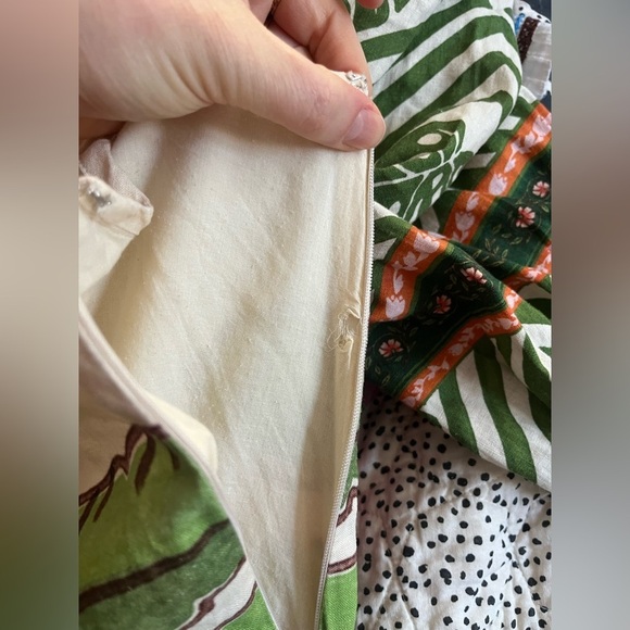 Farm Rio x Anthropologie Palm V-Neck Midi Dress - Picture 9 of 10